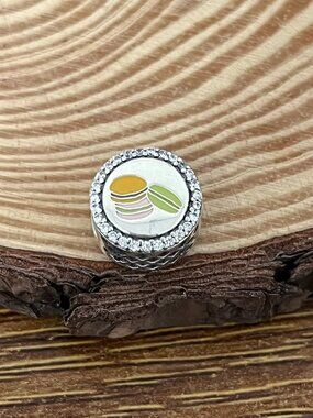 Pandora Macarons Exclusive Bead Charm S925 Silver Charm